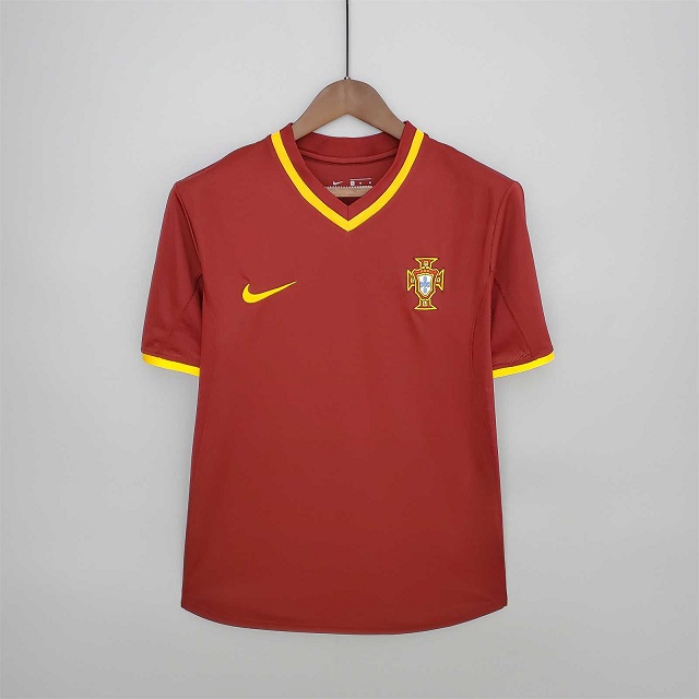 AAA Quality Portugal 2000 EuroCup Home Soccer Jersey